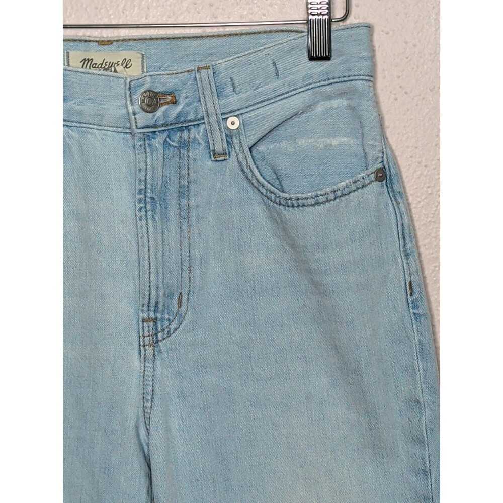 Madewell The Perfect Vintage Jean in Ellicott Wash Light Wash Blue Women's Sz 26 - Picture 3 of 12